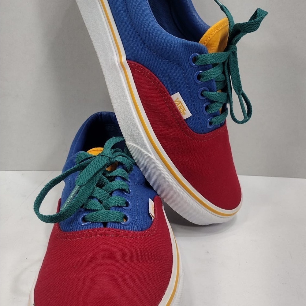 Vans Colorful Kids Sneakers size 7.5 men 9 women pre owned Exellent condition - Picture 7 of 10